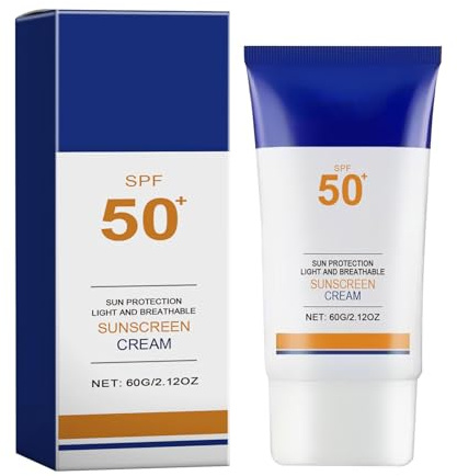 Crème solaire pour le visage, lotion solaire légère non grasse | Crème de jour avec SPF pour les activités de plein air d'été et les climats chauds