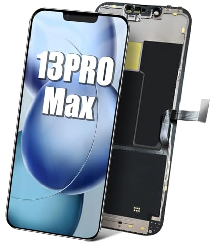DTD pour iPhone 13 Pro Max Kit 6,7 LCD Écran FHD Touch Digitizer Compatible avec Le Modèle A2484, A2641, A2644, A2645, A2643