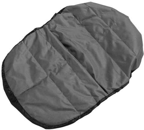 HEMOTON Funda para Asiento de Tractor y Cortacésped con Resistente y Transpirable Protector Decorativo Negro para Cortacésped y Vehículos Agrícolas