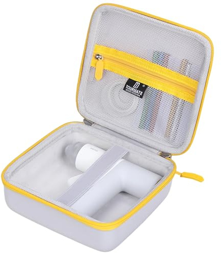 Tourmate Hard Case Compatible HOTO Cordless Hot Glue Gun/HOTO Easyflow Gun,Travel Box for Aootagti/EASYTOO/TILSWALL/COMTO Hot Glue Gun(Only Case）