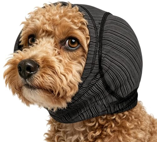 Copriorecchie Antirumore Cani Regolabili Elastiche Traspiranti Calmanti | Cuffie Da Cani Cancellazione Rumore Per Toelettatura Bagno Taglio 'Temporali Asciugatura Ambienti Interni E Esterni