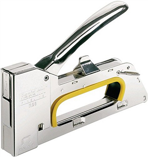 Rapid Handtacker R23, Tacker für Holz und Leinwand, Kompakt, Komplett aus Stahl, für Klammern Typ 13, 4-8mm