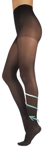 CALZITALY Medizinische Feine Stützstrumpfhose mit Hoher Abgestufter Kompression | Schwarz, Hautfarbe | S, M, L, XL, XXL | 140 DEN | Made in Italy