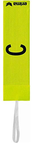 Erima Unisex Kapitänsbinde mit Klett (7241903), gelb, 2