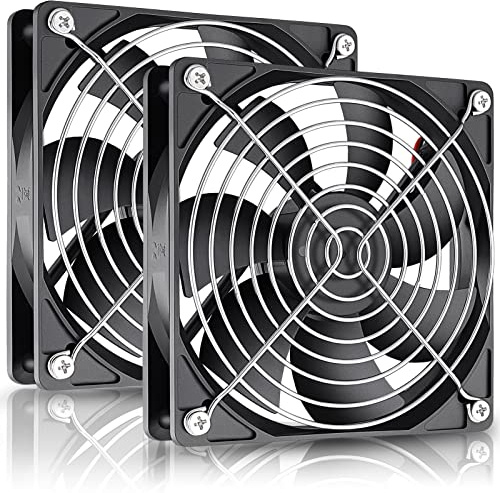 GDSTIME 5Volt 120mm Fan, 1500RPM 120mm x 25mm DC Brushless Cooling Fan