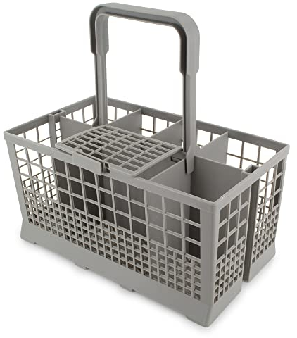 DL-pro Panier à couverts universel 24,5 x 14 cm pour de nombreux lave-vaisselle compatible avec Bosch Siemens Neff 0093046 93046 621320 compatible avec AEG Gorenje Privileg