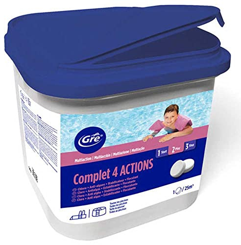 GRE 76006L - CLORO 4 ACCIOBI IN TABLET 250 GRAMMI Confezione 5KG