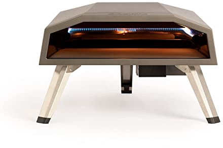 CREATE/PIZZA MAKER PRO 16/ Horno de gas para pizzas portátil/Acero inoxidable y piedra, patas plegables, sistema Flame-Out, rápida cocción temperatura máxima 500°C, pizzas 40cm