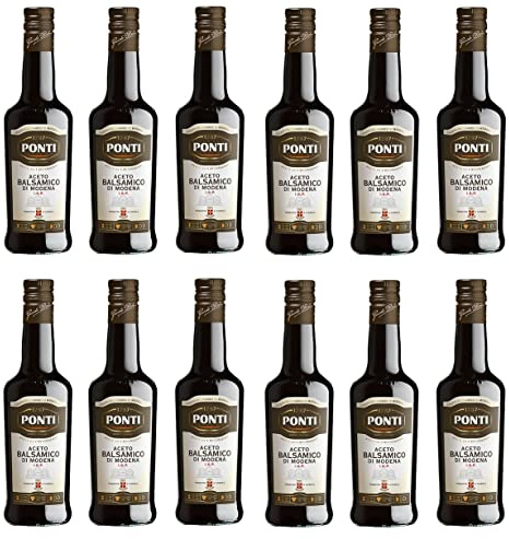 12x Ponti Aceto Balsamico Di Modena 500 ml Balsamico-Essig aus Modena