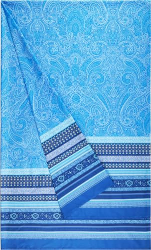 Bassetti Maser Foulard aus 100% Baumwolle in der Farbe Indigo B2, Maße: 350x270 cm - 9328432