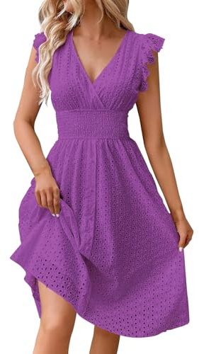 CreoQIJI Robe de cocktail simple pour femme avec col en jacquard en dentelle et col en V amincissant grande taille robe noire à manches longues pour femme