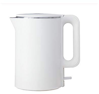 QTYQWC Hervidor eléctrico Acero Inoxidable de Acero Inoxidable Samovar 1500W calefacción eléctrica Caldera de Agua Tetera de Viaje de Viaje (Color: Argento) aspirante