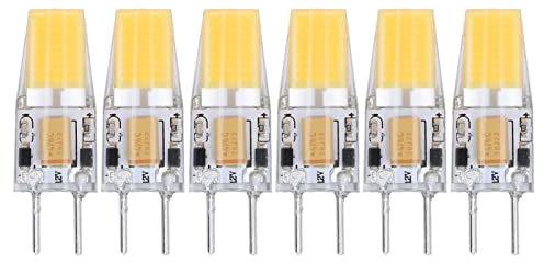 XZXCVN Bulbo LED GY6.35 - Flicker a 360 gradi - luce con risparmio energetico, lunga vita e design di dissipazione del calore per lampade a soffitto e lampade da tavolo