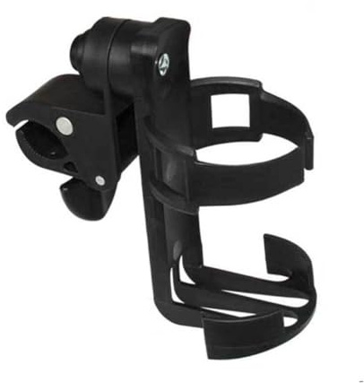 HONMEET Portavasos para Silla Paseo con Bandeja Extraíble Organizador de Bebidas Resistente y Ligero Compatible con Cochecitos y Bicicletas Fácil Instalación y Seguro con Palanca de