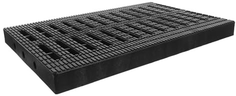 LRXIYODE Plastic Drain Grate Cover Excellent Drainage Effect with Grid Structure and Prevents Small Objects from Entering Trench for Kitchen Sink and Outdoor Channel Suitable for Yard