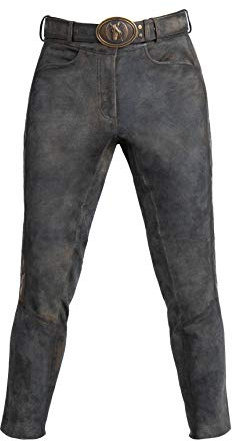 F&S LUXURIOUS RIDINGWEAR Exklusive Reithose Lederreithose für Damen aus Ziegenleder