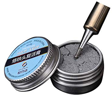BIlinli Soldering Iron Lead-Free Tip Refresher Clean Paste Solder Clean Paste Oxide Soldering Tips Cleaning for Oxide Solder Iron Tip