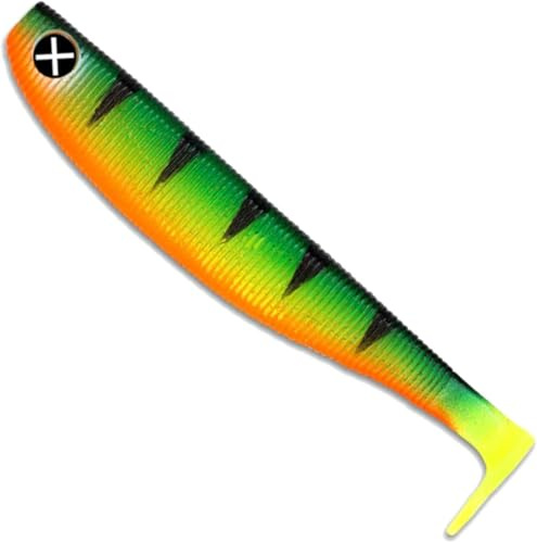 Monkey Lures Fat Lui - 7 cm, 9 cm, 11 cm, 14 cm, 18 cm, 23 cm - Big L Köder, Gummifisch, Angelköder, Softbait, Hechtköder, Kunstköder Angeln, Gummiköder