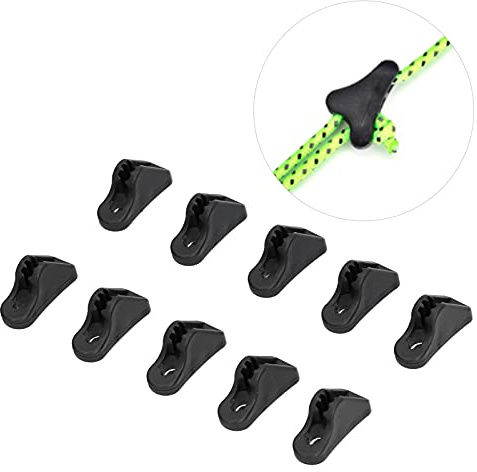 01 Tenditore della Corda della Tenda, tendicatena di Forma Triangolare Regolatore del Cavo Tirante Fibbie della Corda del Vento Regolatore della Corda della Tenda per Il Picnic per