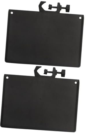 ULDIGI 2 Stücke Mikrofonständer Tablett Mic Soundkarte für Einfach Installieren Material Universelle Kompatibilität