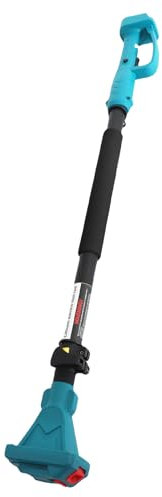 ZASCHMOY Cordless Pruning Shears Extension Pole for Efficient Garden Maintenance Non-Slip Handle Lightweight Aluminum Rotating Head Electric Tree Pruner Pole 4.92 Ft Length for Electric