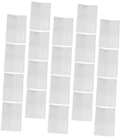 DIYEAH 20stücke Wasserdichte Buchumschläge Transparente Buchhüllen Zum Schutz Von Schulbüchern Und Notizen Reißfest Und Einfach Zu Handhaben Für Schule Und Zuhause