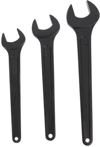 Angoily 3piezas Llave De Boca De Acero Herramienta Manual Llave Sola Cabeza Para Reparaciones De Metal Incluye De Mano De