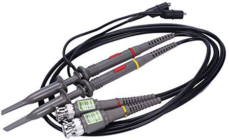 Reapyyt 2 Pack P6100 Oscilloscopio 100 Mhz Sonda 10: 1 E 1: 1 Commutabile Per