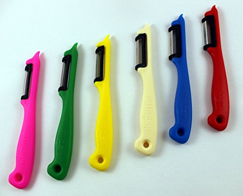 Schäler 6 oder 12 Stück Solingen Querschäler Gemüseschäler Kartoffelschäler Obstschäler (6 Stück) - 250