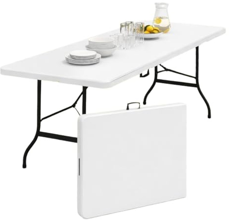 ProBache - Table pliante d'appoint portable pour camping ou réception 180 cm