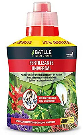 Semillas Batlle - MOD. 710800 UNID - Fertilizzante per Bonsai e Cactus, Confezione da 400 ml