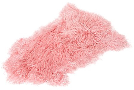 Reissner Lammfelle Naturform Tibetlammfell TP2 100x55cm Farbe rosé/rosa JAY101