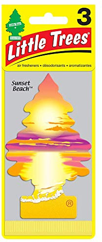 Little Trees Car Air Freshener 3-Pack (Sunset Beach)