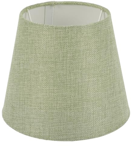 PACKOVE Nordic Tischlampenschirm Grüner Stoff Lampenschirm Für Tischlampe Vielseitig Einsetzbar Im Wohn Und Schlafzimmer Leichte Faltbare Und Dekorative Lichtabdeckung