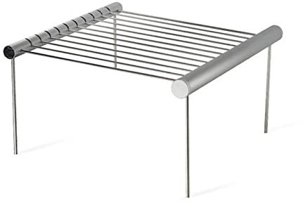 Parrilla de Gas Parrillas de carbón portátiles Parrilla de Barbacoa de Acero Inoxidable Mini Barbacoa de Bolsillo Plegable para el hogar Herramientas de Barbacoa al Aire Libre