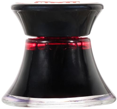 Encrier en verre Visconti Rouge 50 ml