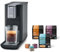 Tchibo Qbo ESSENTIAL Premium Kapselmaschine inkl. 24 recyclebare Qbo Kapseln für Espresso, Caffè und Caffè Grande, kompaktes, innovatives Design, Dark Stone