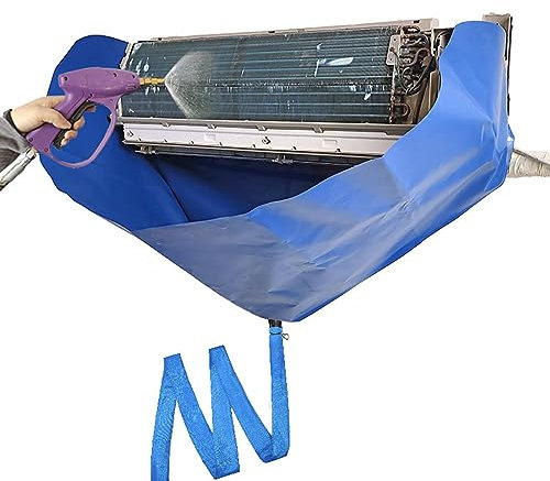 WPJQJWD Kit Pulizia Condizionatore Split,Kit Pulizia Condizionatore Impermeabile Kit di Pulizia dell'Aria Condizionata A Parete Climatizzatore per La Casa Pulizia Coperchio Antipolvere