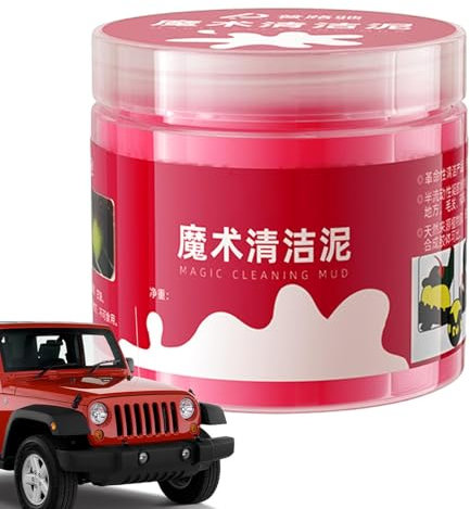 Fogukier Cleaning Goo Mehrzweck-Auto-Innenreiniger, Reinigungsschleim, Staubreiniger für Auto-Lüftungsschlitze, Tastaturreinigung, Schleim, Auto-Staubreinigung für Computerreinigung und Autopflege