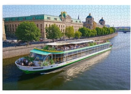 Puzzle 2000 Teile, Puzzle Erwachsene, Holzpuzzle Paris Impossible Jigsaw, Clevere Rätsel, HD Farbe Jigsaw mit Geschenkbox Verpackung for Room Decor, Geschenke für Frauen Kreuzfahrt 100x70cm p-1490