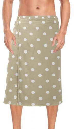 Asciugamano avvolgente da uomo, elastico, regolabile, per sauna, spa, 152 x 71 cm, per sauna, dormitorio e camera da letto, motivo: cartoni animati