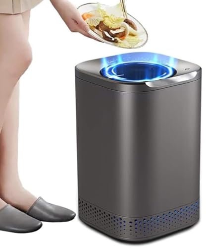Compostiera elettrica da cucina – 700 W riciclatore automatico dei rifiuti alimentari, converte gli scarti in compost senza sforzo, ideale per uso domestico ecologico