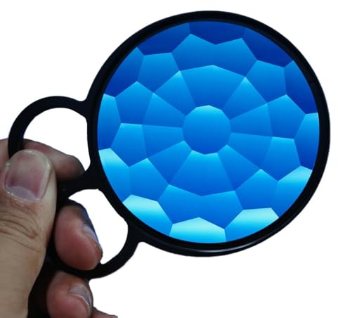 Handheld Kaleidoskop Glasfilter Prismenobjektiv für DSLR kreative Fotografie