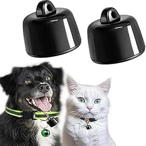 Mini rastreador GPS para perros y gatos, mini rastreador para mascotas iOS y Android, collar inteligente de seguimiento de ubicación, funciona en todo el mundo con cualquier collar, sin otras tarifas