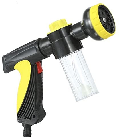 MENGKK Hand Caulking Guns Water Gun Hose Nozzle Car Washer Garden Watering Jet Spray High Pressure Sprinkler Foam Lance Automobiles Cleaning Tool