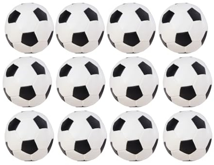 alldoro 68717 Softball Ø 10 cm 12er Set, extra weiche Schaumstoff-Fußbälle für Kinder ab 0 Jahren, Bälle für Indoor & Outdoor