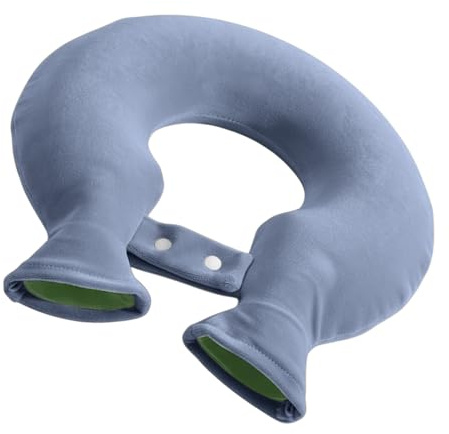 Bolsa De Agua Caliente En Forma De U | Compresa Térmica Impermeable Para Calor Y Frío - Calentador De Bolsa De Agua De Hombros,Para Hogar, Invierno, Escuela, Viaje, Vacaciones, Apartamento