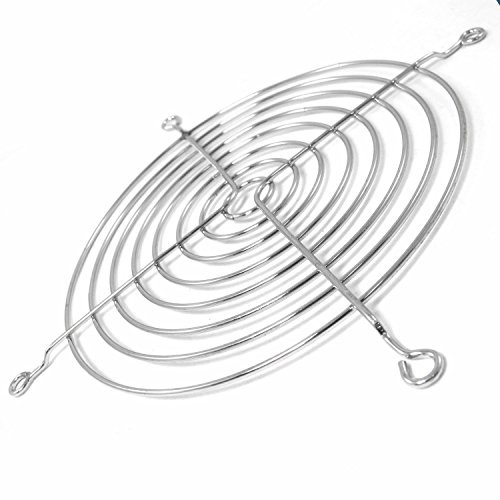 AABCOOLING Grill 120 Silber - Metall-Gitter für 120mm Lüfter, Staubfilter, Lüfterabdeckung, Computer-Staubschutz, PC-Netzfilter