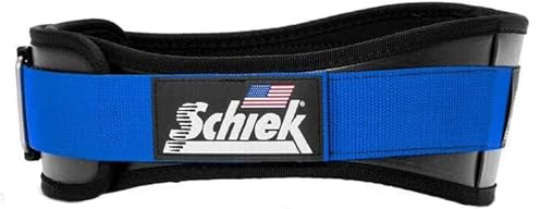 Schiek Sports Model 3004 Gewichthebergürtel, Größe S, Blau