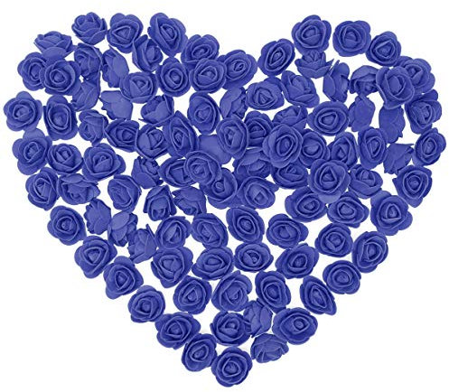 100 Stück Künstliche Rosenköpfe 3,5 cm Für Blumensträuße Hochzeit Party Heimdekoration Bastelmaterial